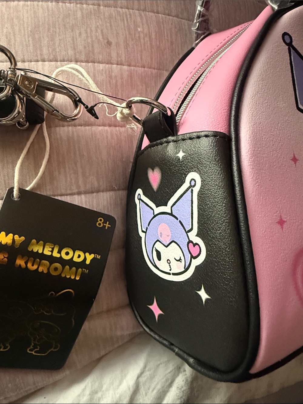 Sanrio Kuromi & My Melody Loungefly 2 way bag💕 - Picture 2 of 5